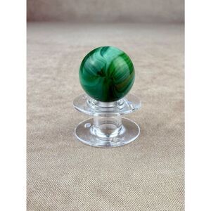 Vintage Faux Master Marble Imperial Green Swirl